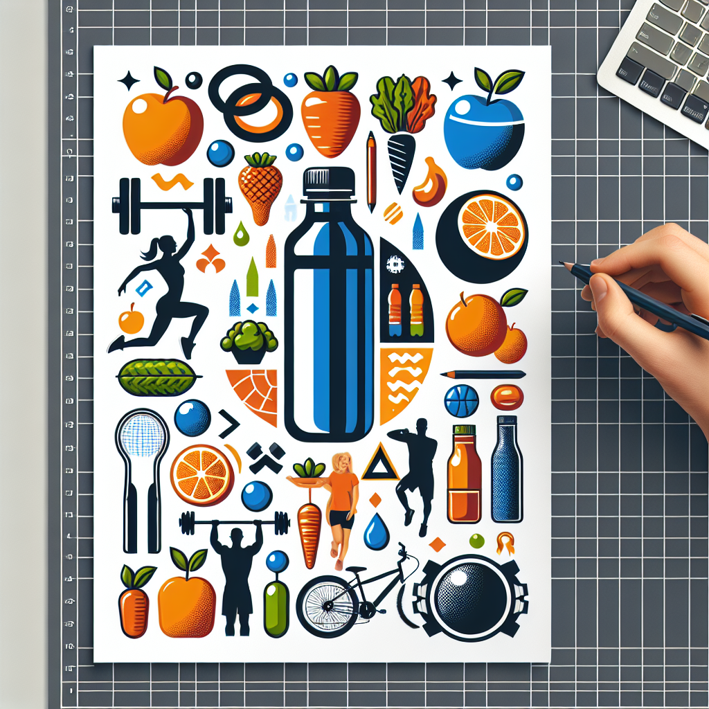 Poster Kreatif untuk Gaya Hidup Sehat yang Lebih Baik